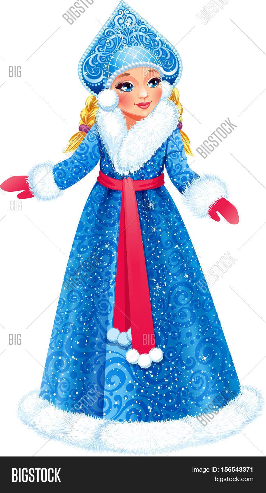 Снегурочка картинка для детей