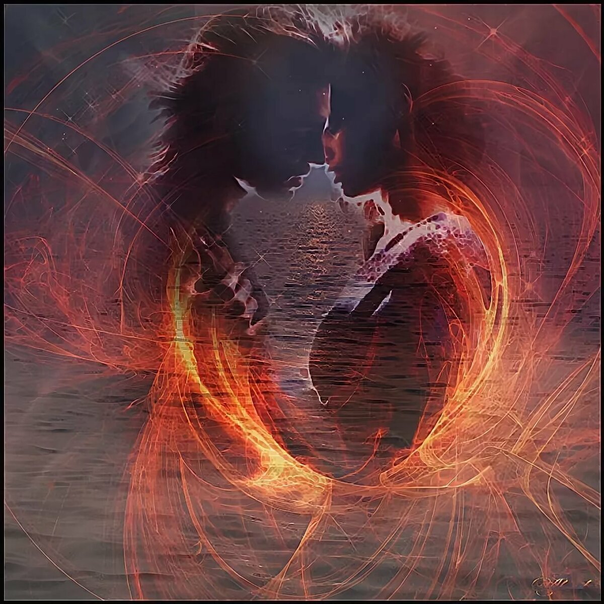 Влюбленные души