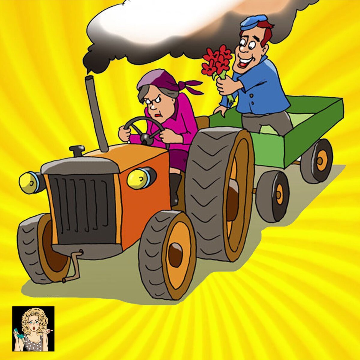 Тракторист для детей