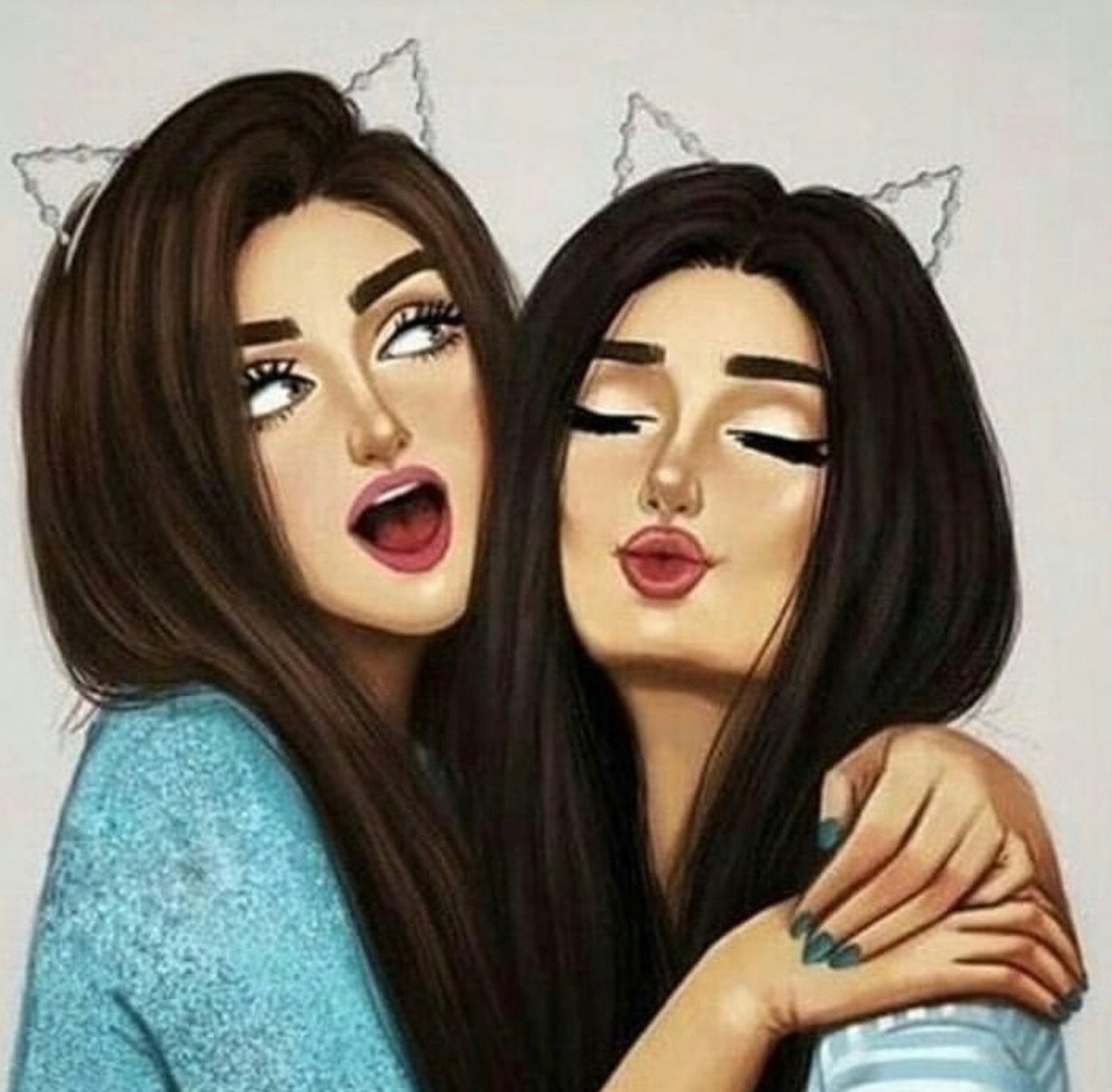 Подруги мультяшные