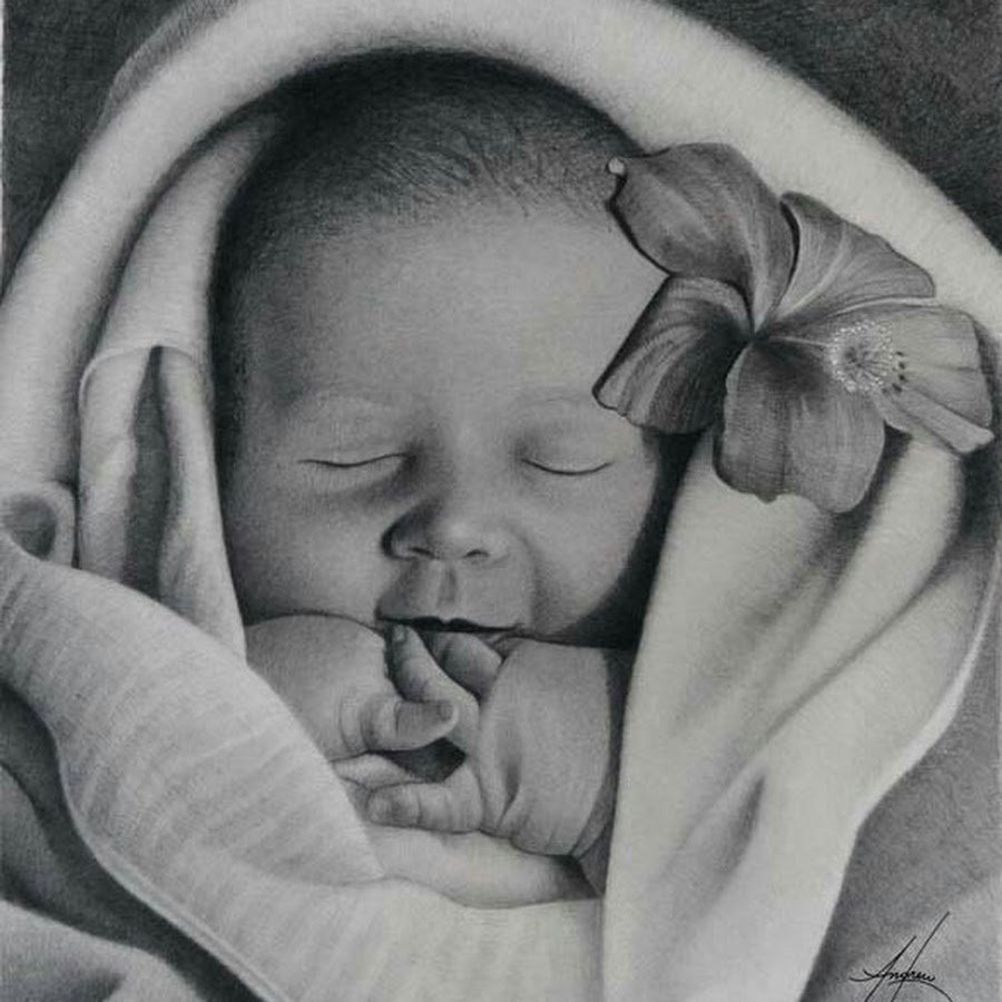 Девочка с бантиком иллюстрация