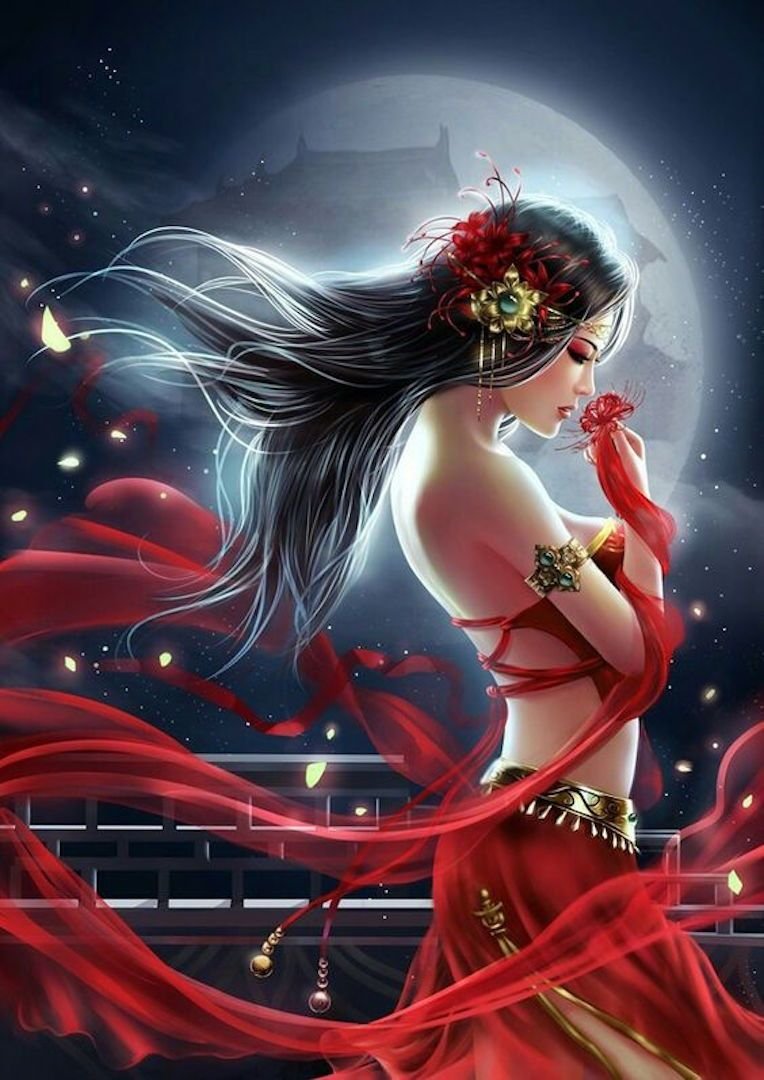 Девушка богиня красивая