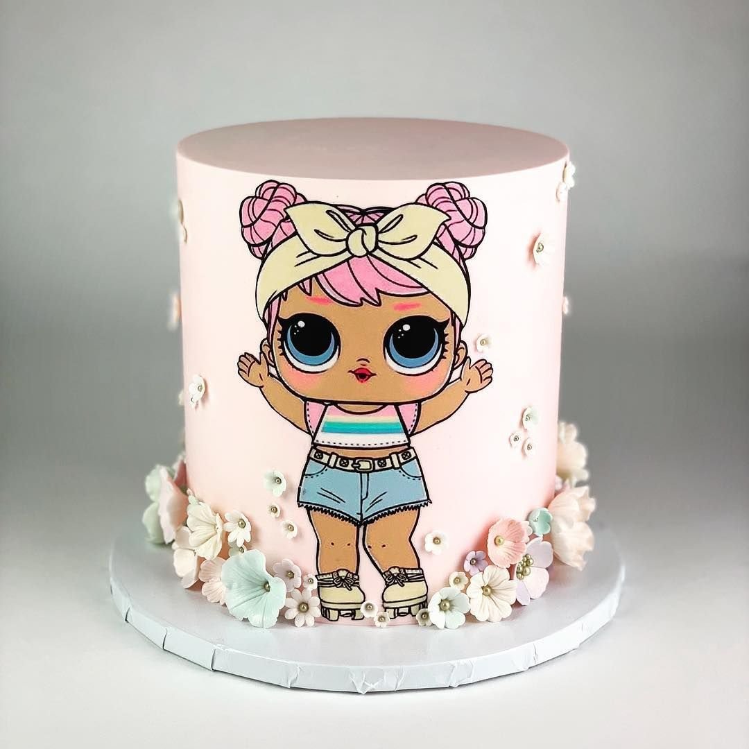 Торт кукла ЛОЛ