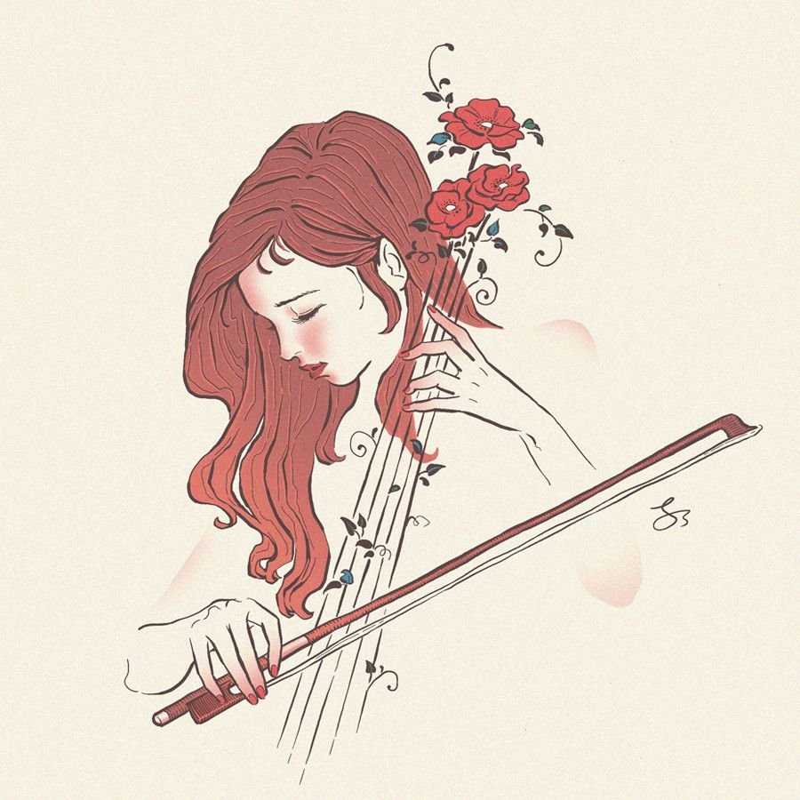 Рисунки музыкальные деушкив