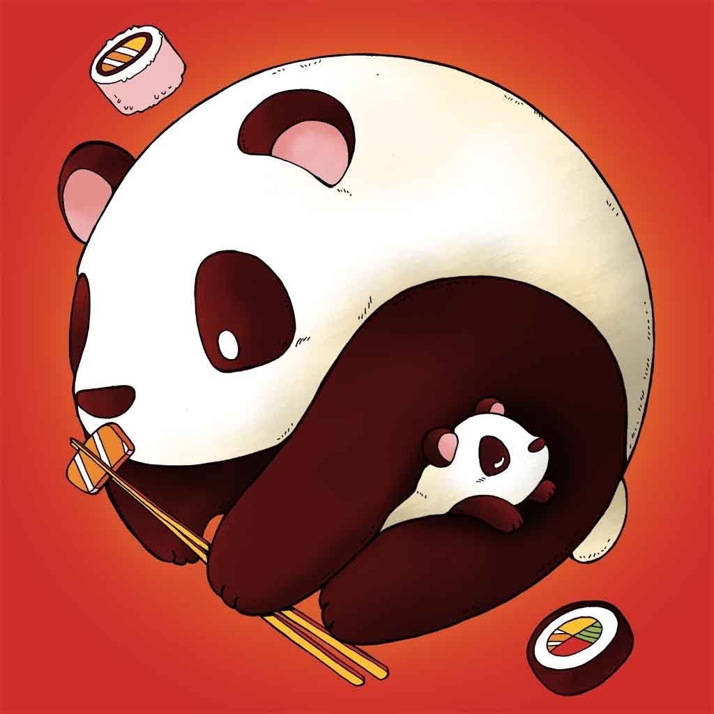 Анимешная Панда