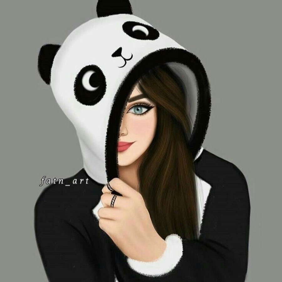 Девочка в костюме панды