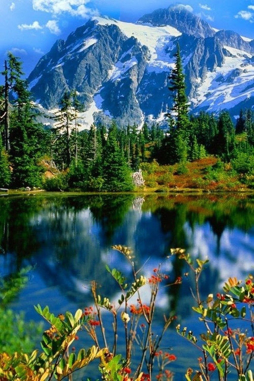 Алмазная мозаика 5d водопад