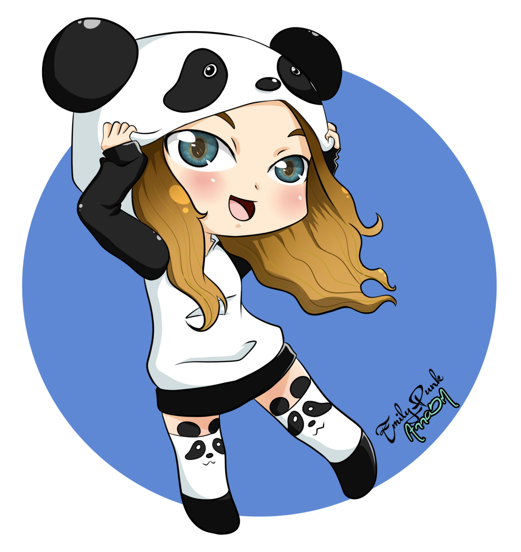 Девочка в костюме панды