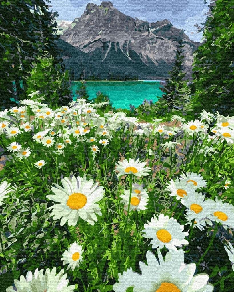 Озеро Морейн в Канаде