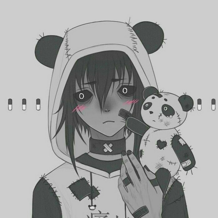 Девушка Панда арт