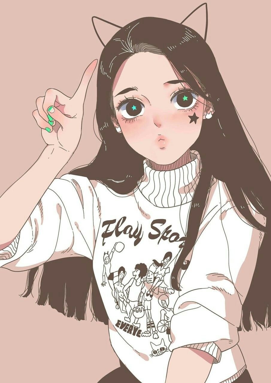 Арты в милом стиле