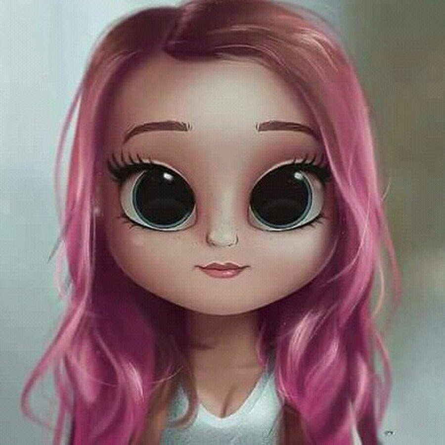 Милые мультяшные девочки