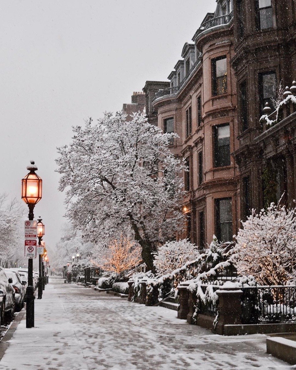 Зимний город