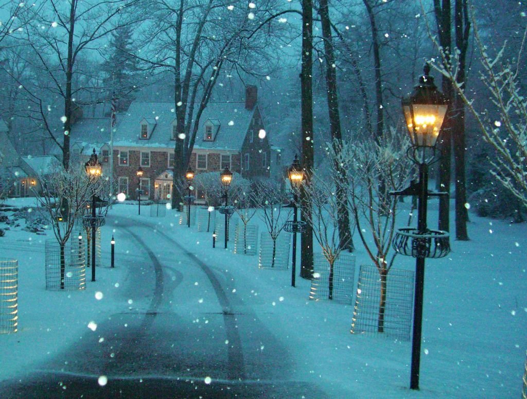 Зимний вечер