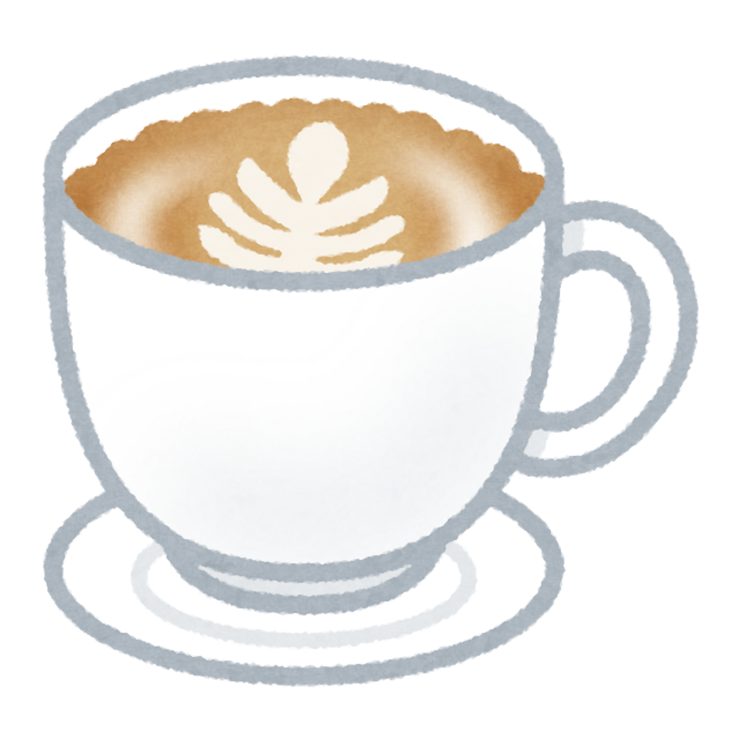 Чашка капучино рисунок