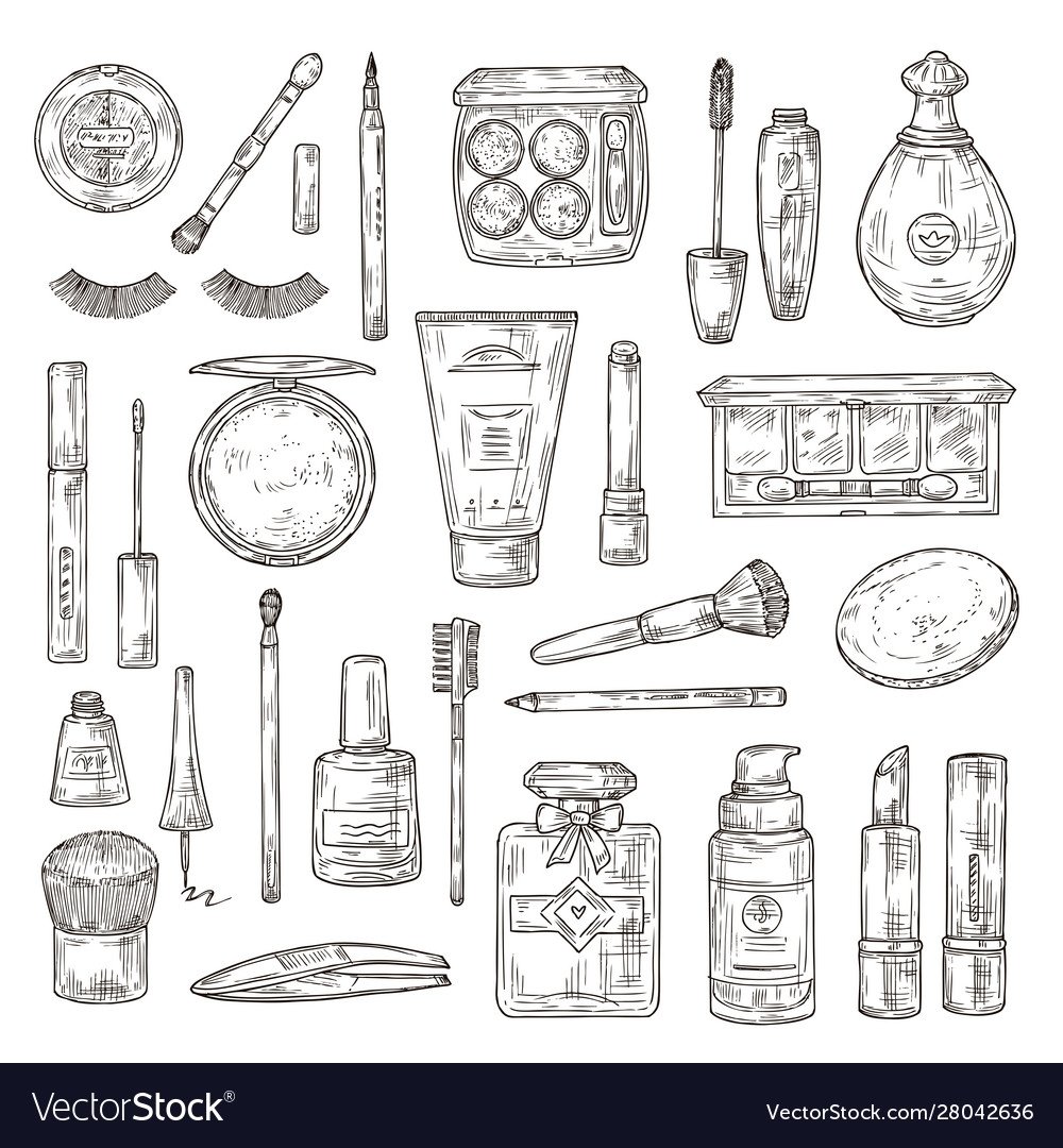 Косметика рисунок