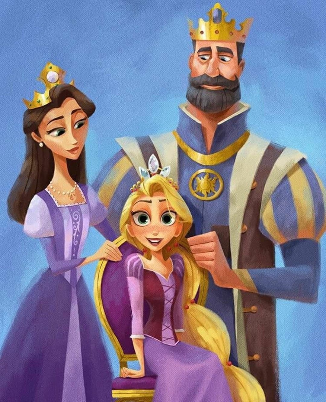 Родители Рапунцель