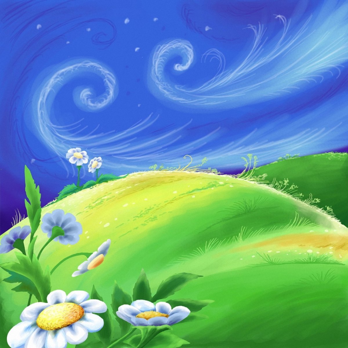 Весенняя Полянка для детей