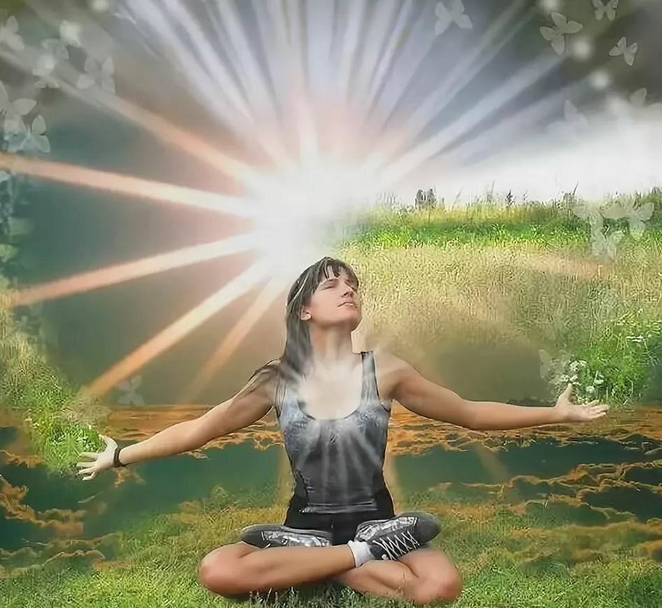 Богиня медитация