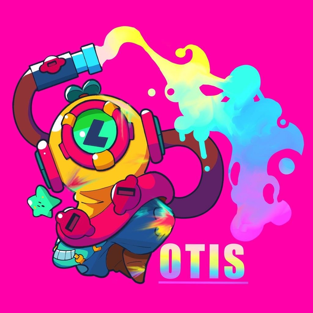 Otis Brawl Stars Art