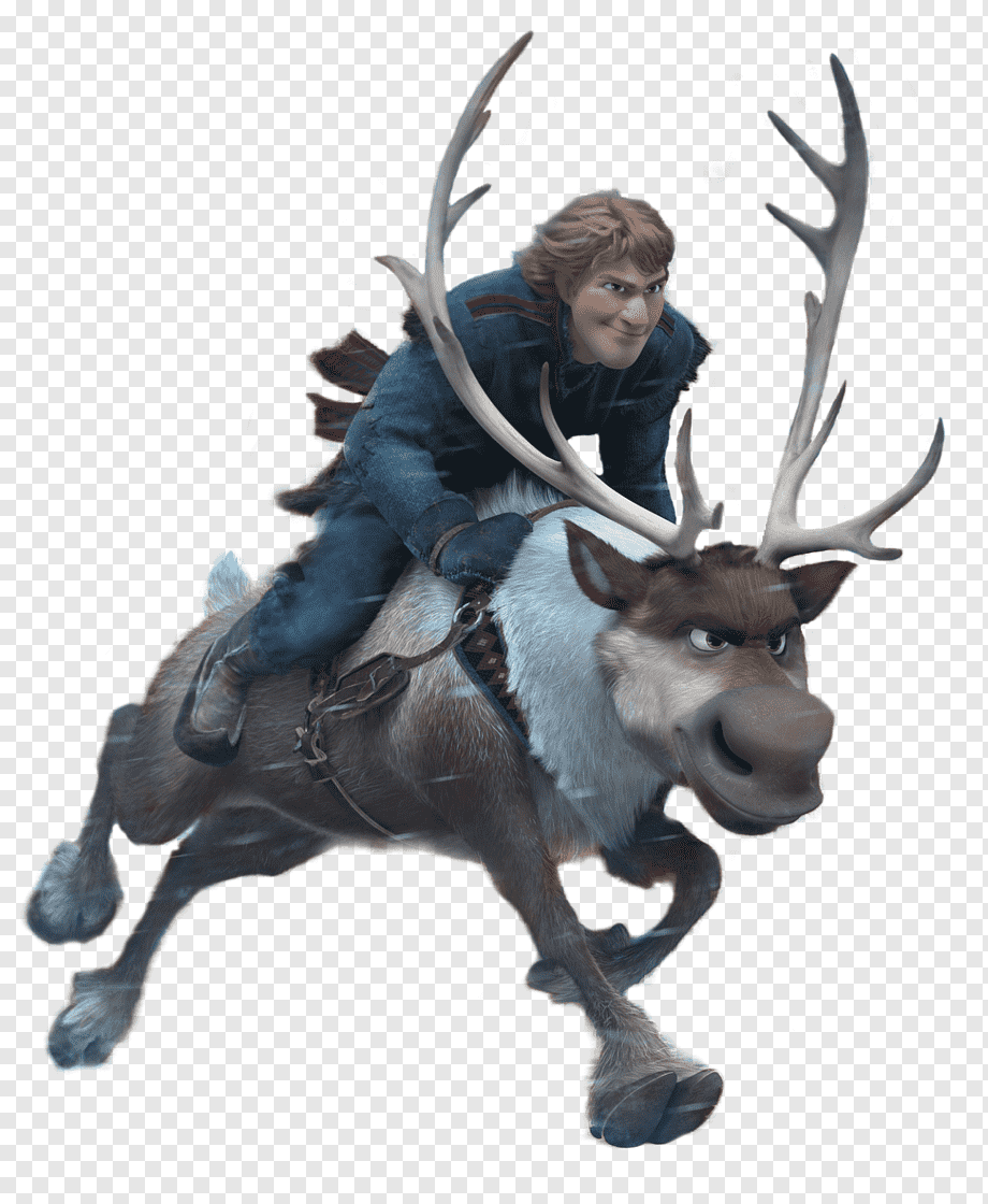 Холодное сердце олень и Кристоф