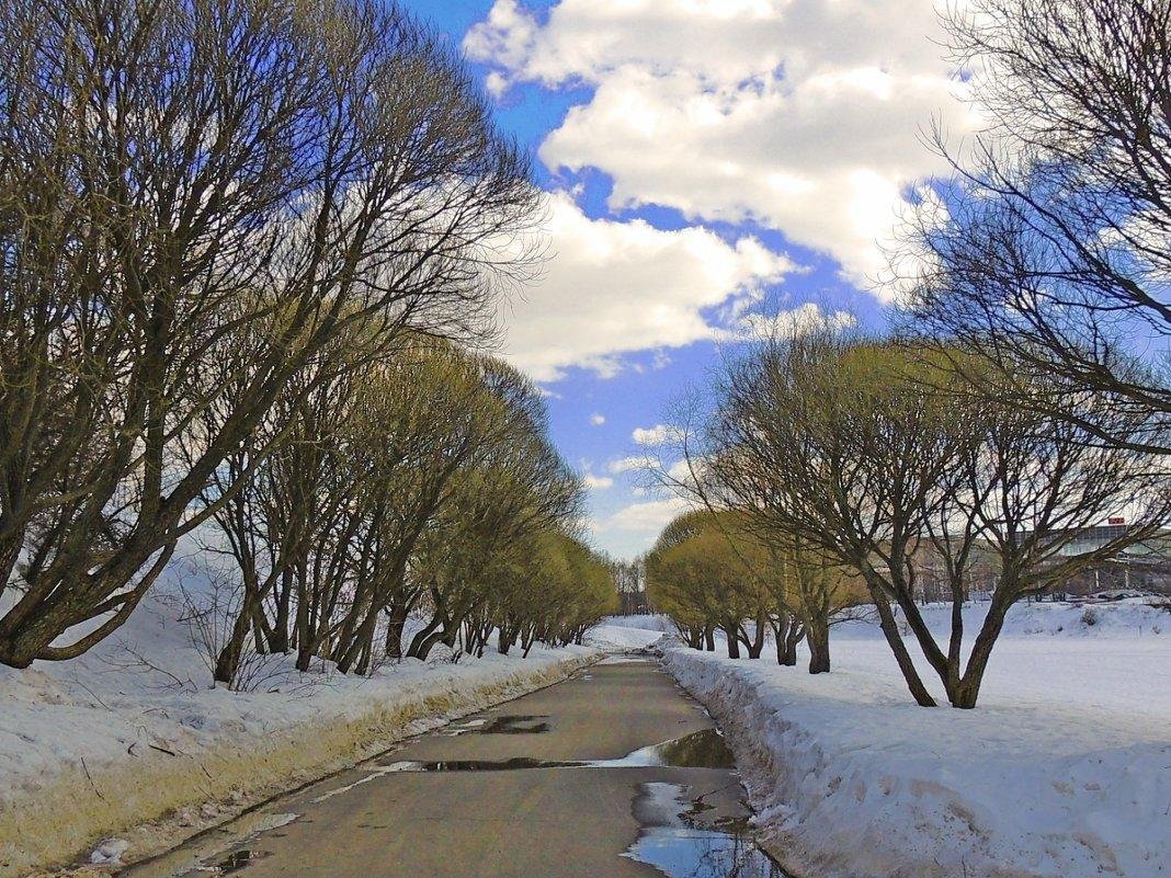 Ранняя Весна на улице