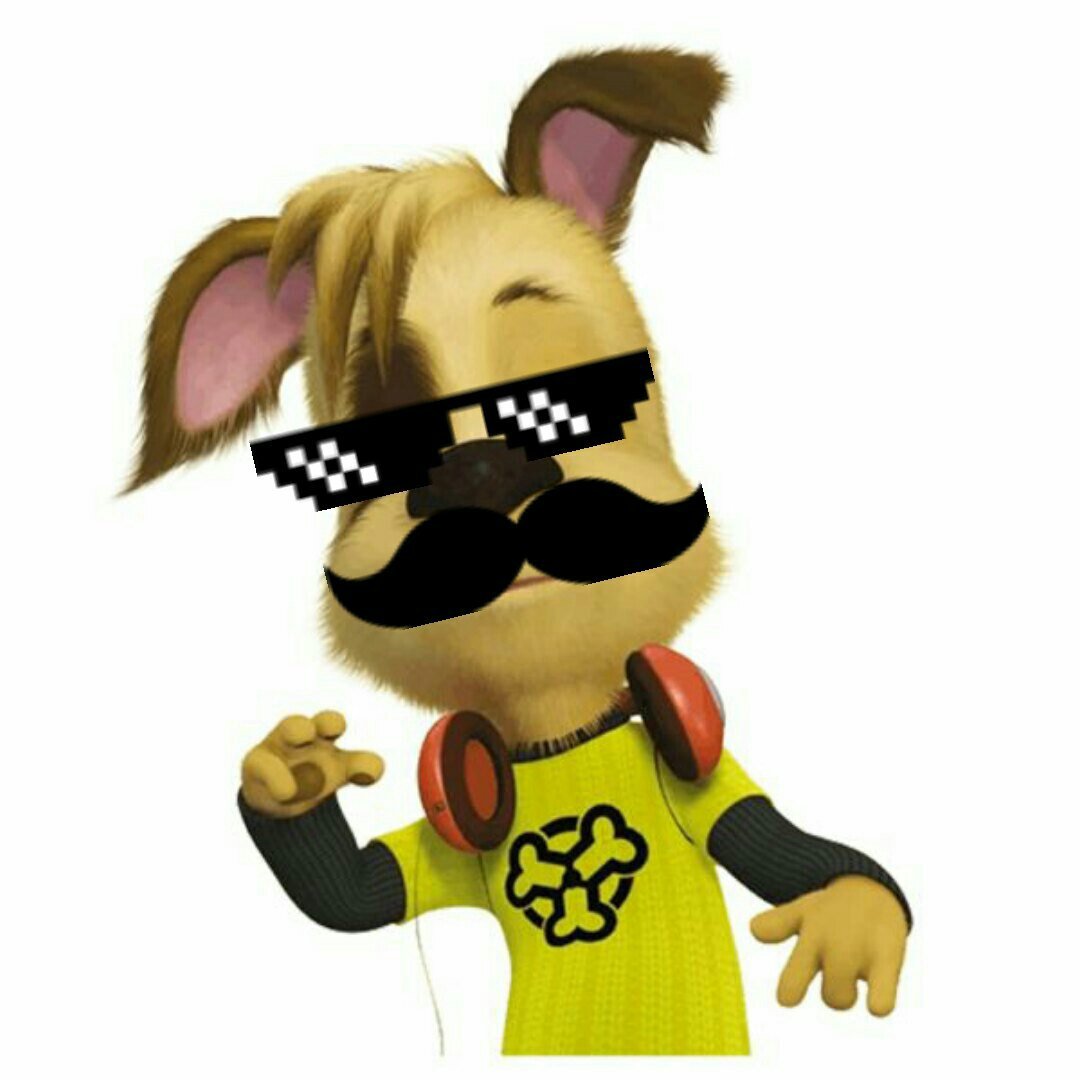 Дружок с мячом из Барбоскиных