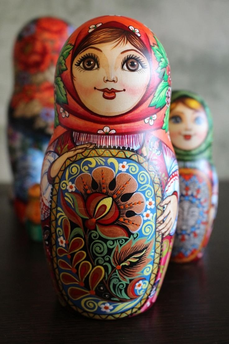 Красивые матрешки