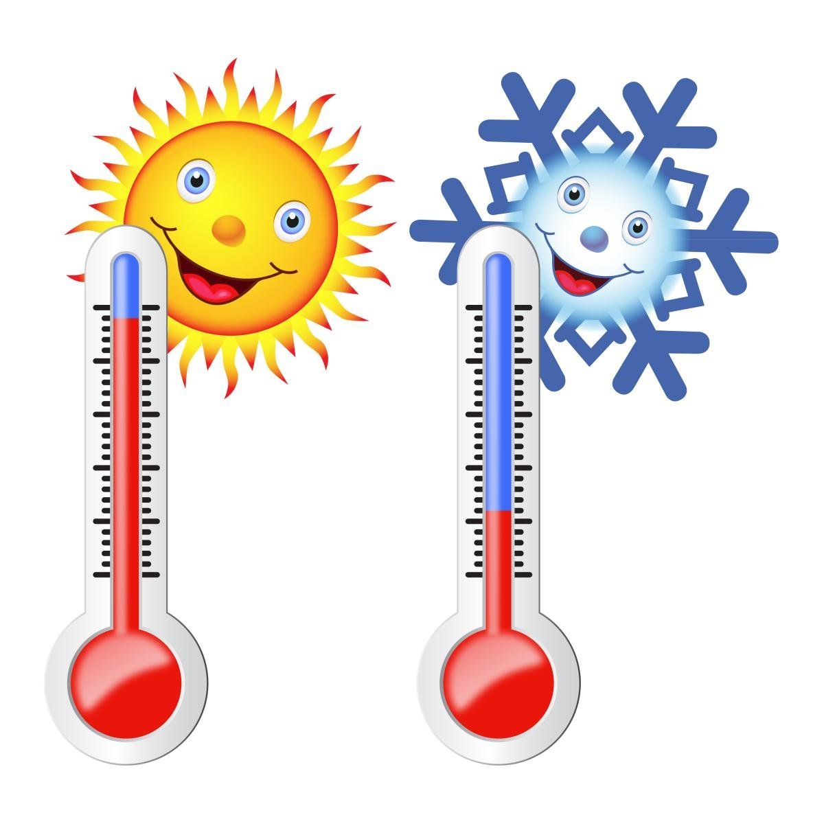 Значки горячее Холодное