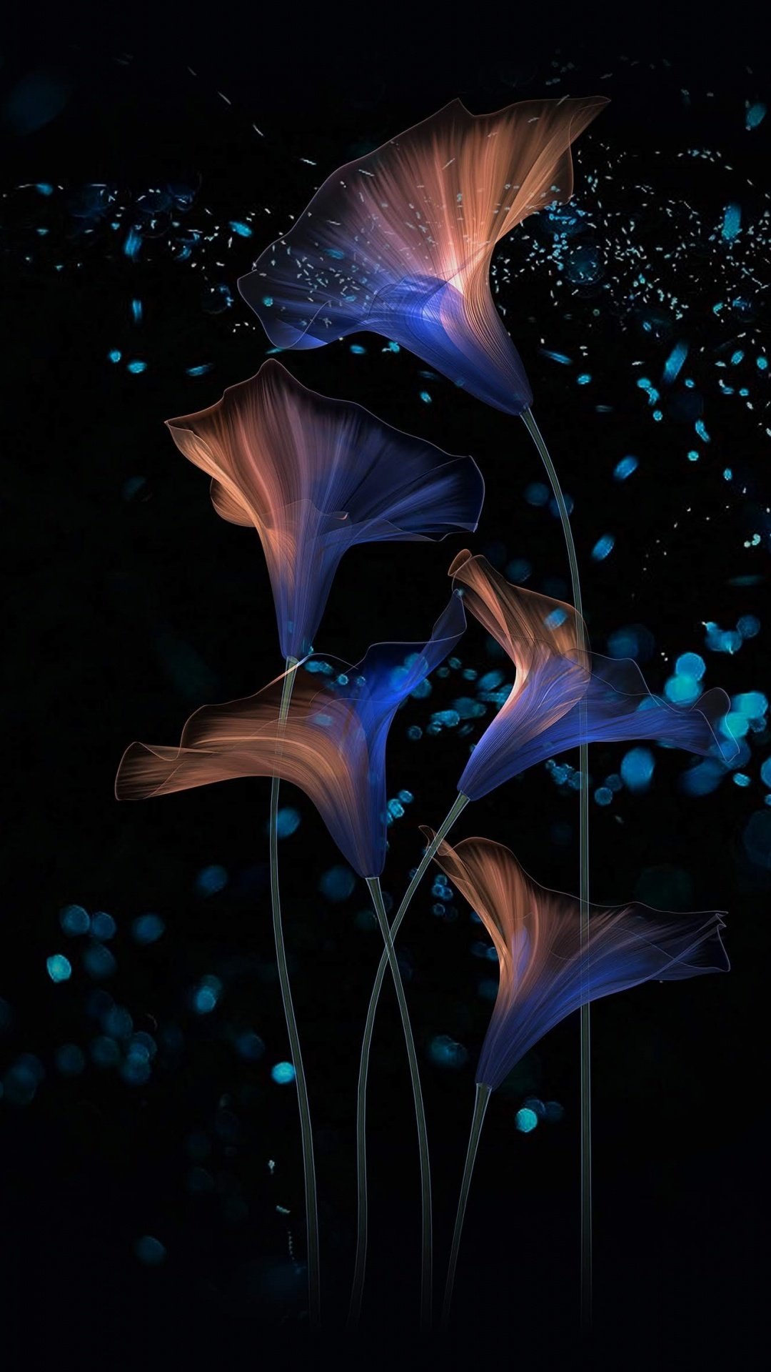 Абстрактные цветы