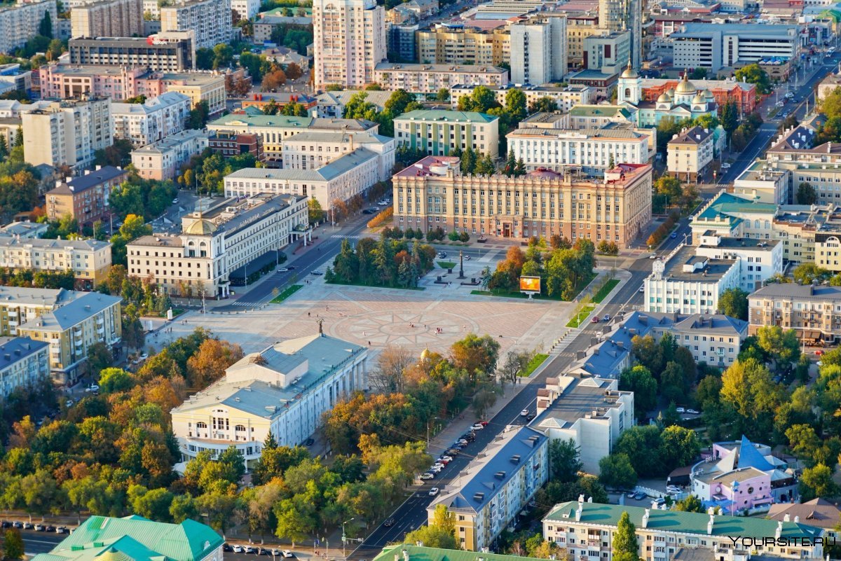 Ночной аэропорт Белгород