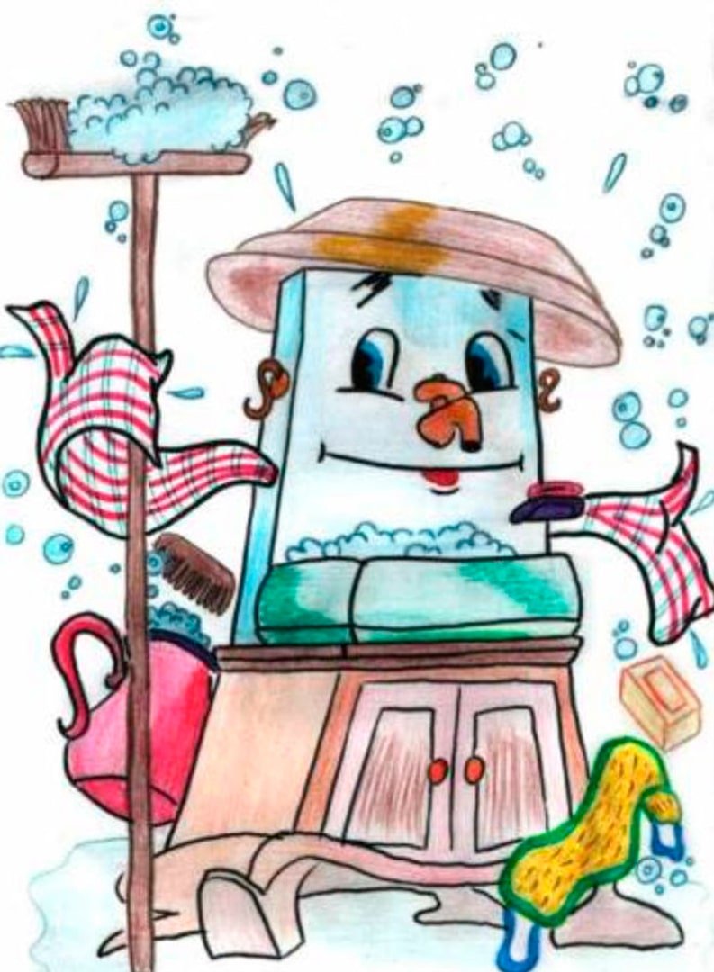 Мойдодыр вектор