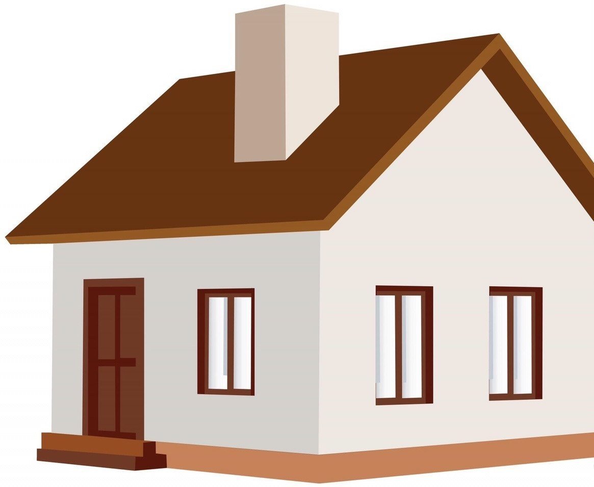 Домик рисунок