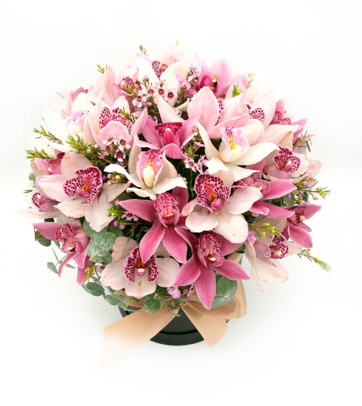 Букет с орхидеей Ванда