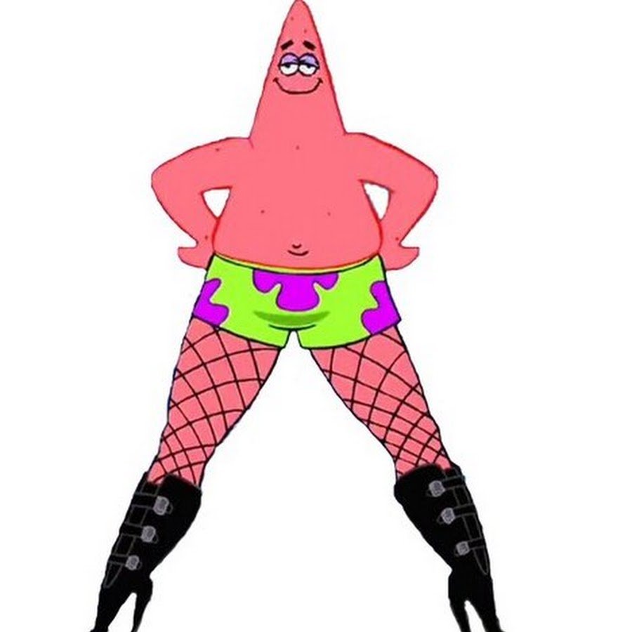 Патрик Стар из губки Боба