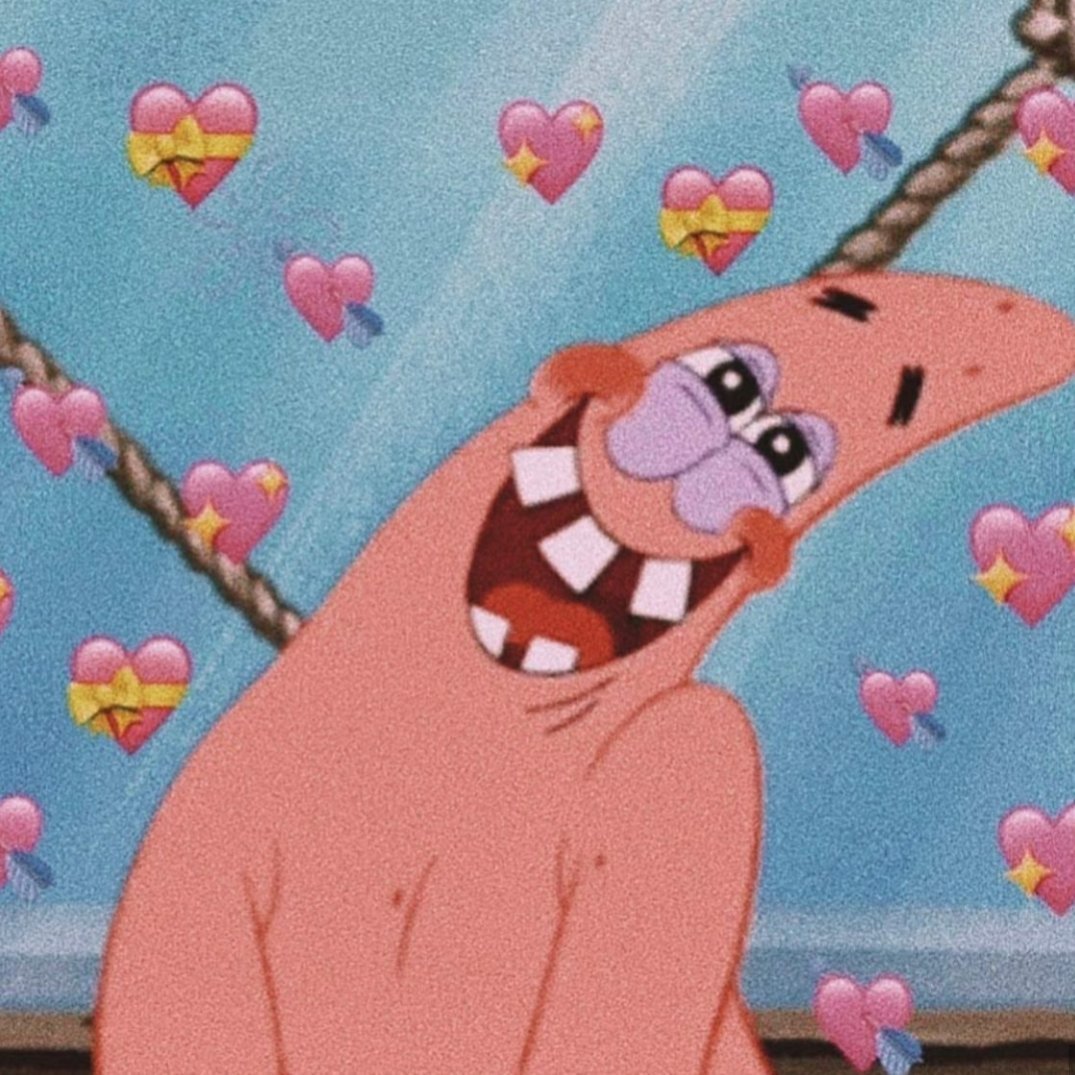 Патрик из губки Боба милый