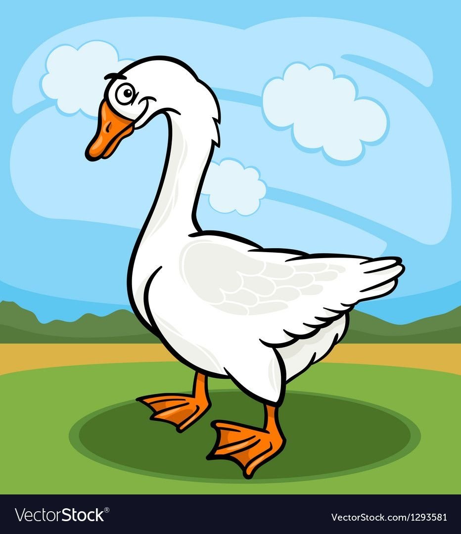 Веселый Гусь вектор