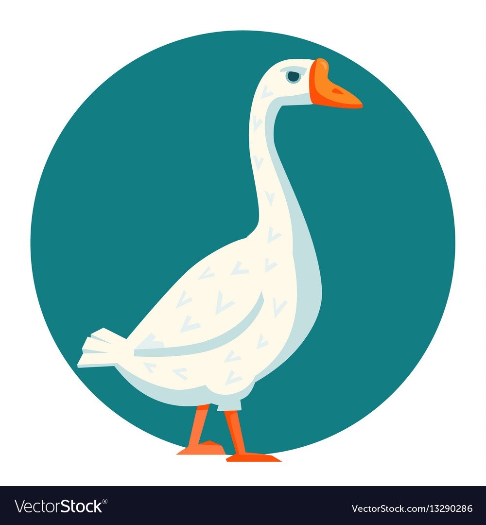 Гусь рисовать для логопеда