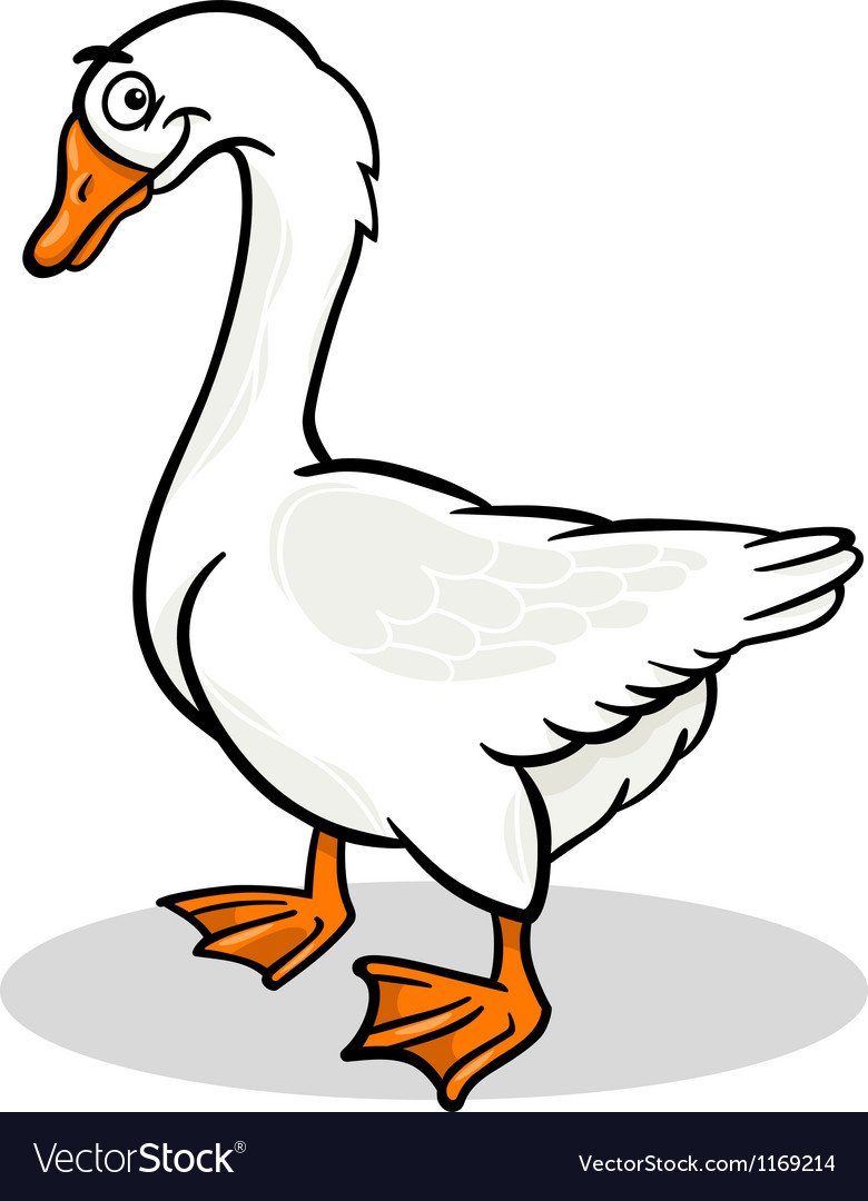 Домашние птицы Гусь гусыня гусята