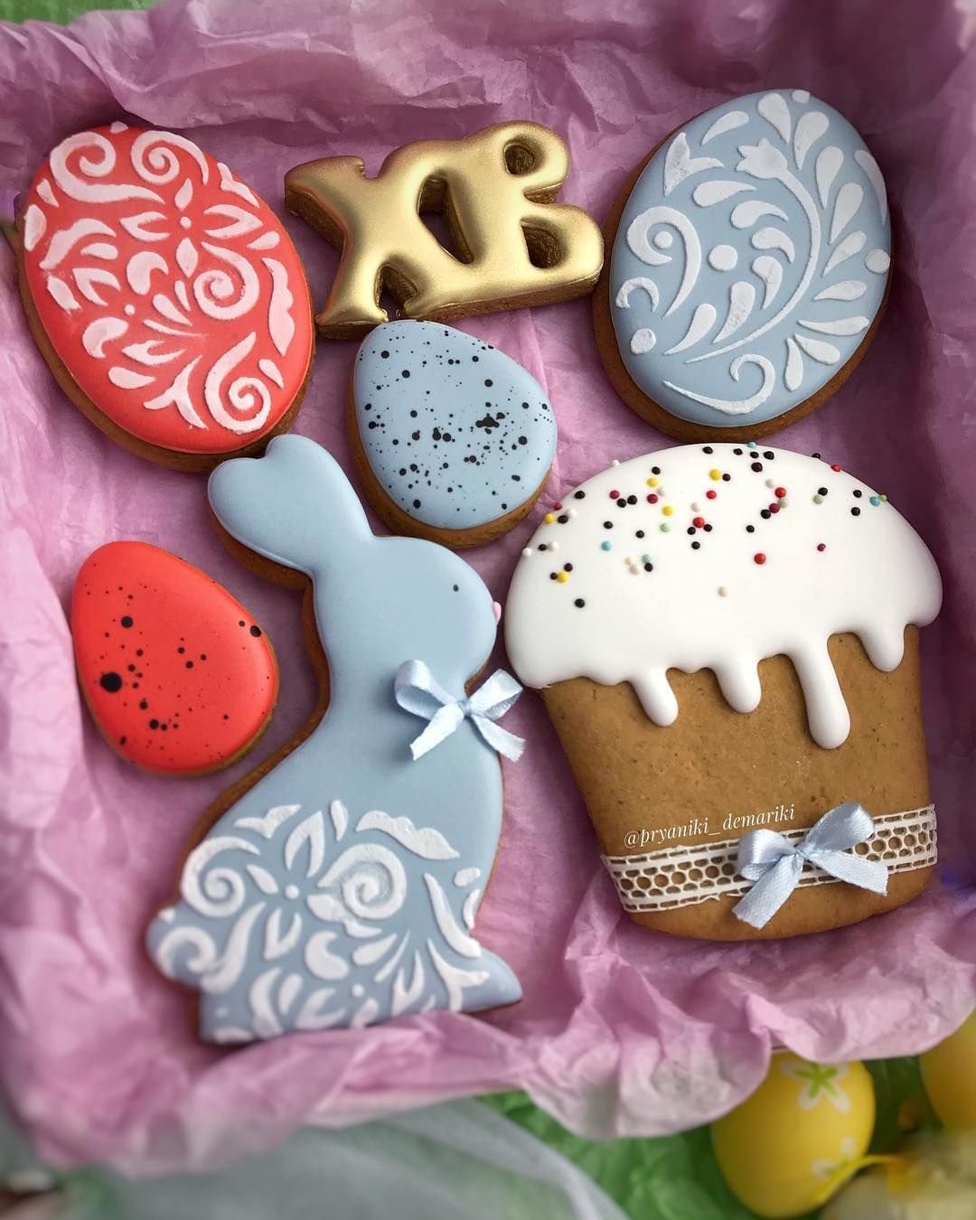 Имбирный пряник Пасхальный заяц