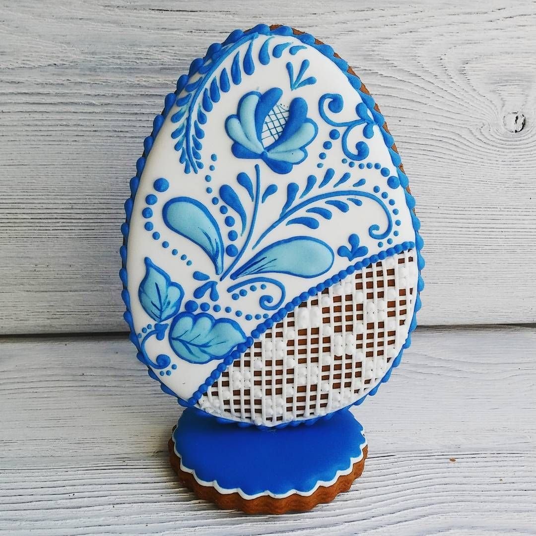 Расписные пряники Гжель