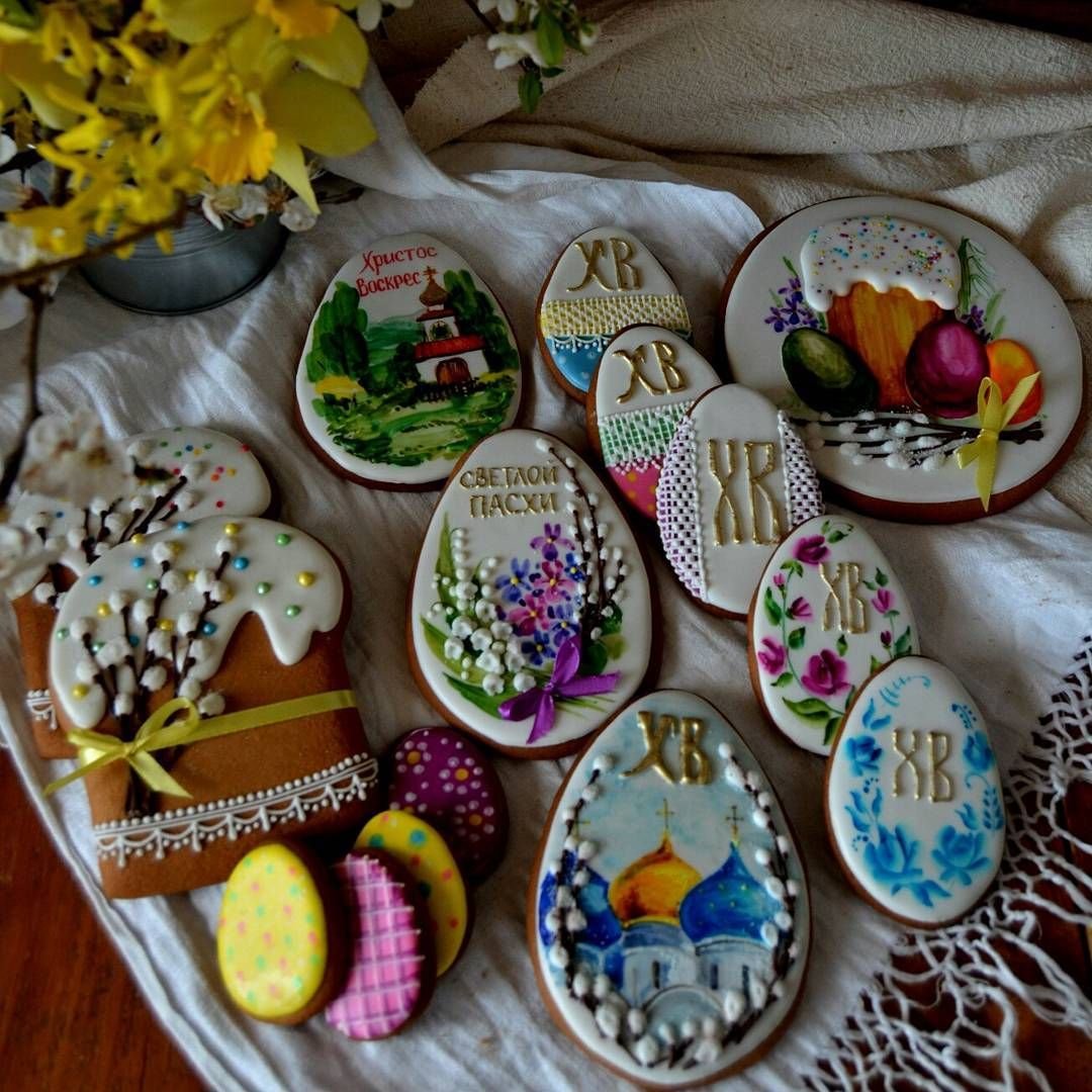 Пряники на Пасху