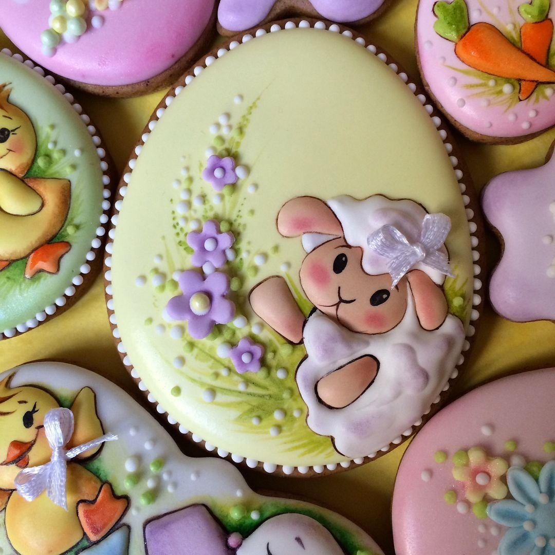 Имбирное печенье на Пасху