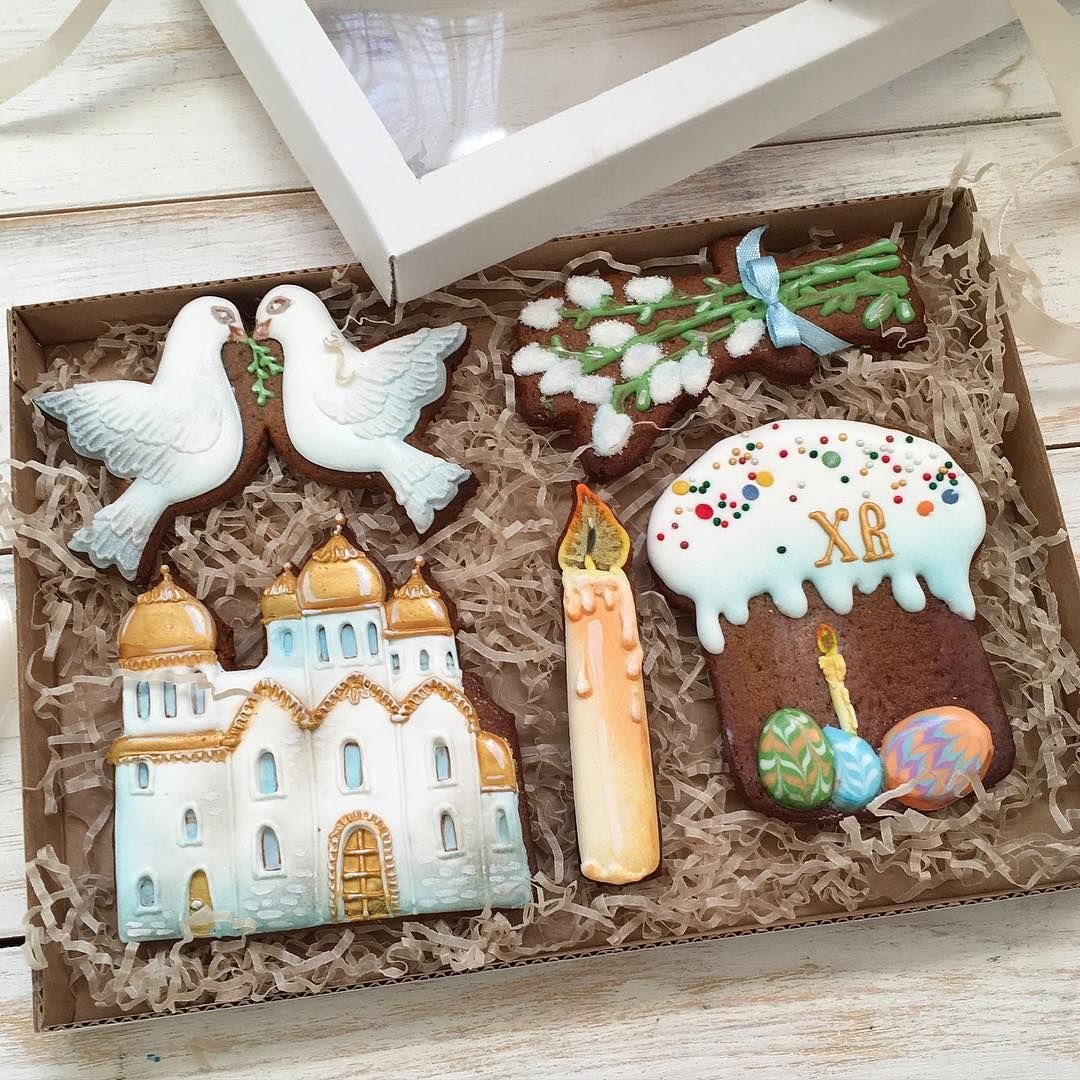 Пряничная композиция Пасха