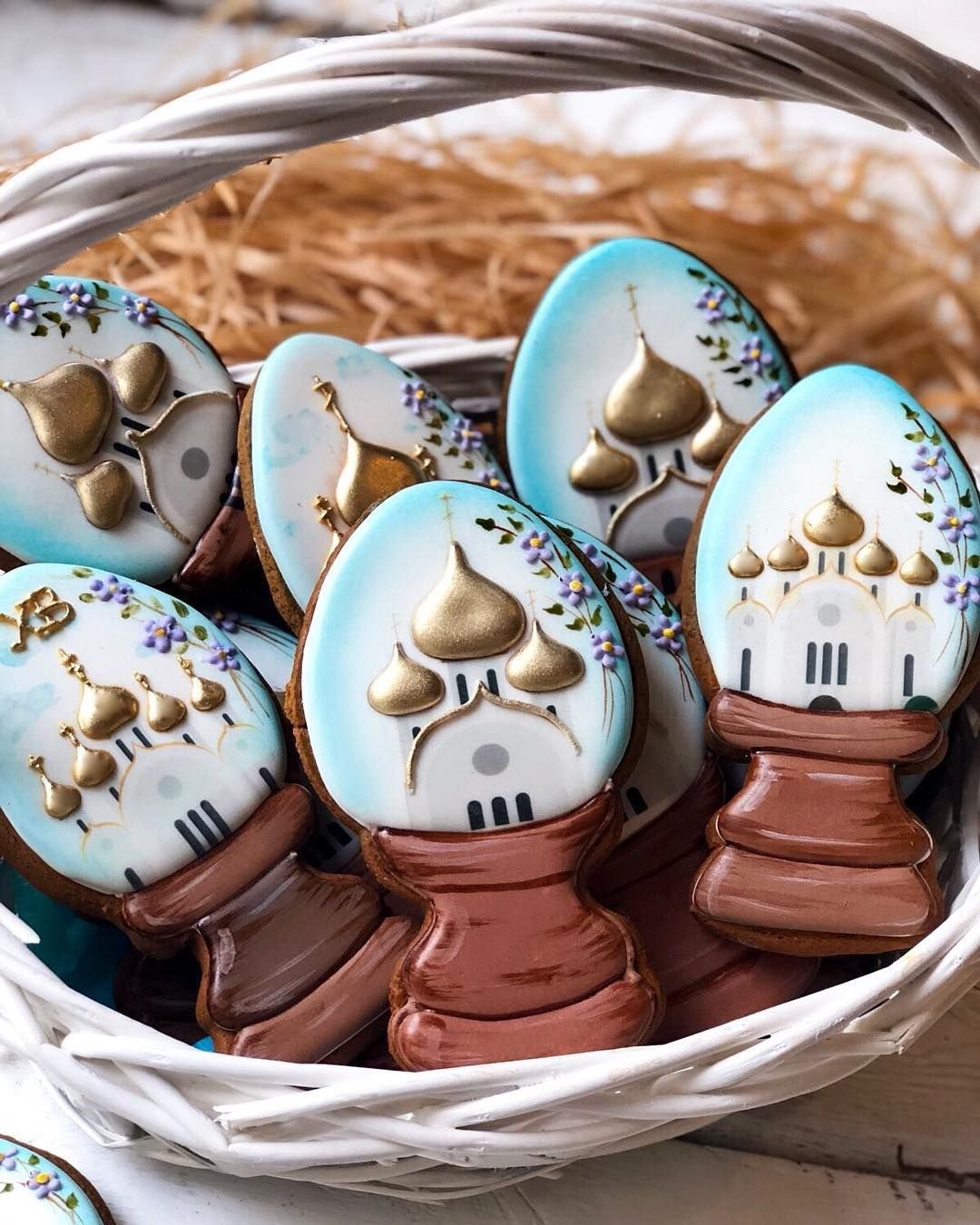 Украшение пряников на Пасху