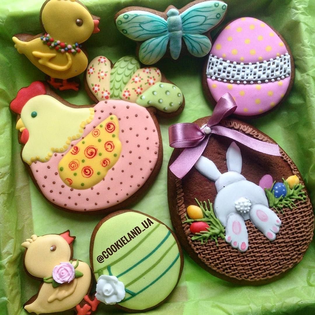 Виктория Бредис пряники Пасха