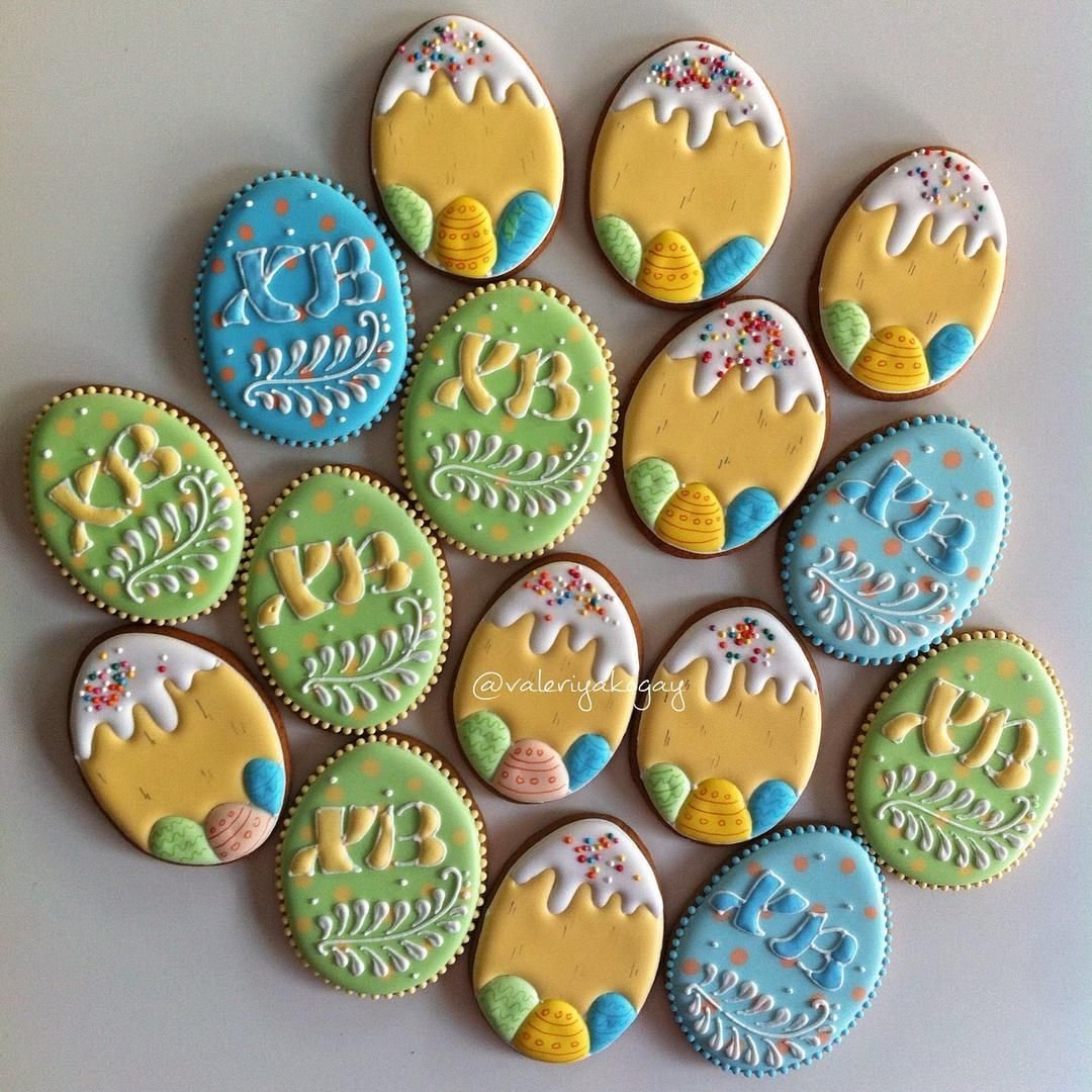 Пряник "яйцо с глазурью"