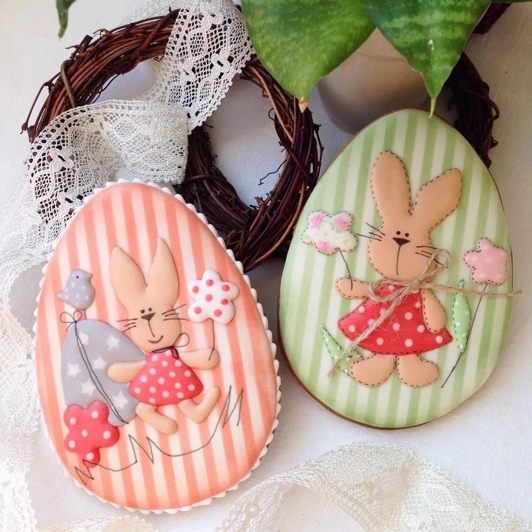 Пинтерест пасхальные пряники
