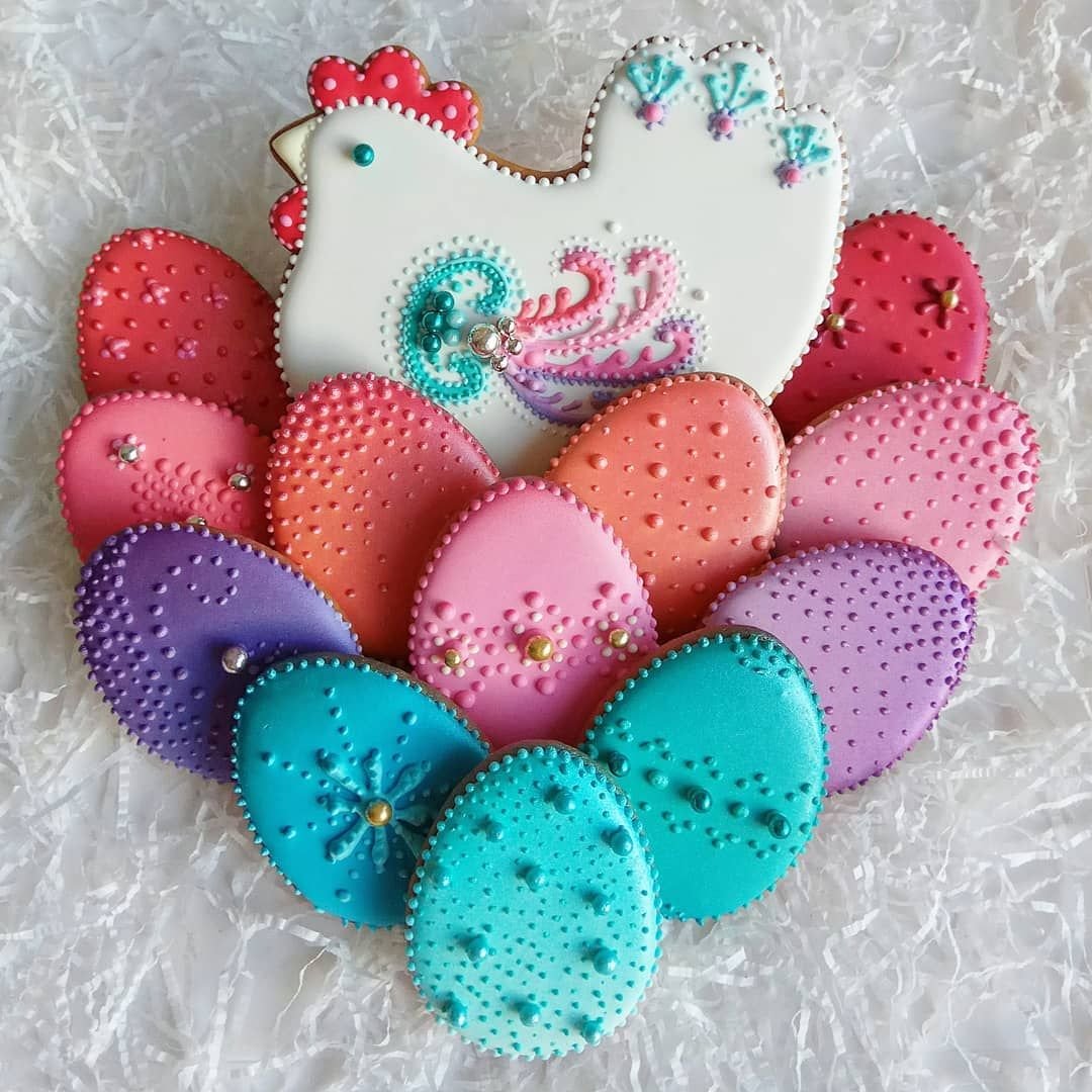 Как украсить пряник в виде курочки