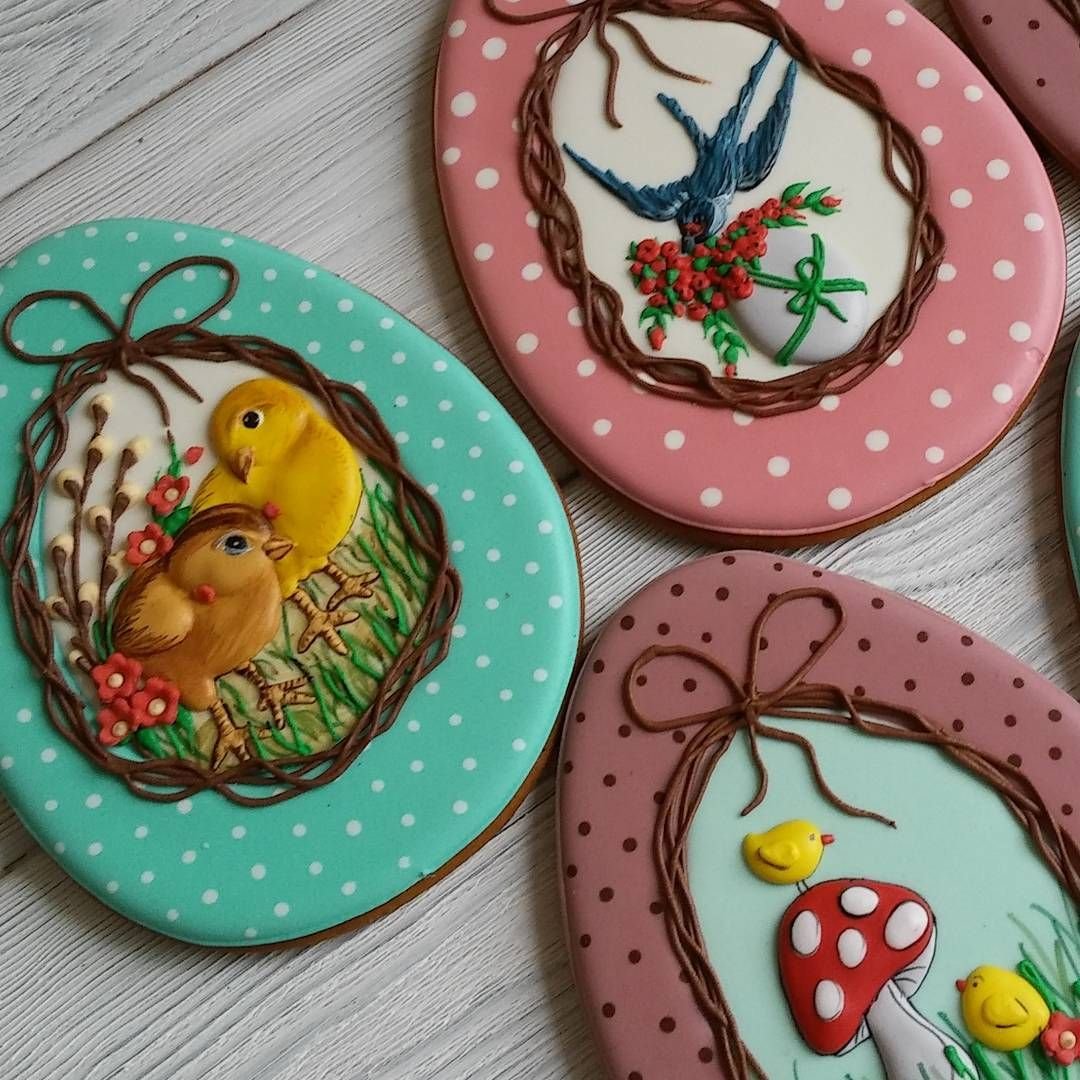 Пряничные птички на Пасху